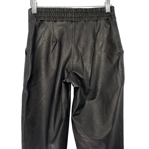 Spanx Leather Like Jogger Black Size XS NEW without Tags - Picture 11 of 15